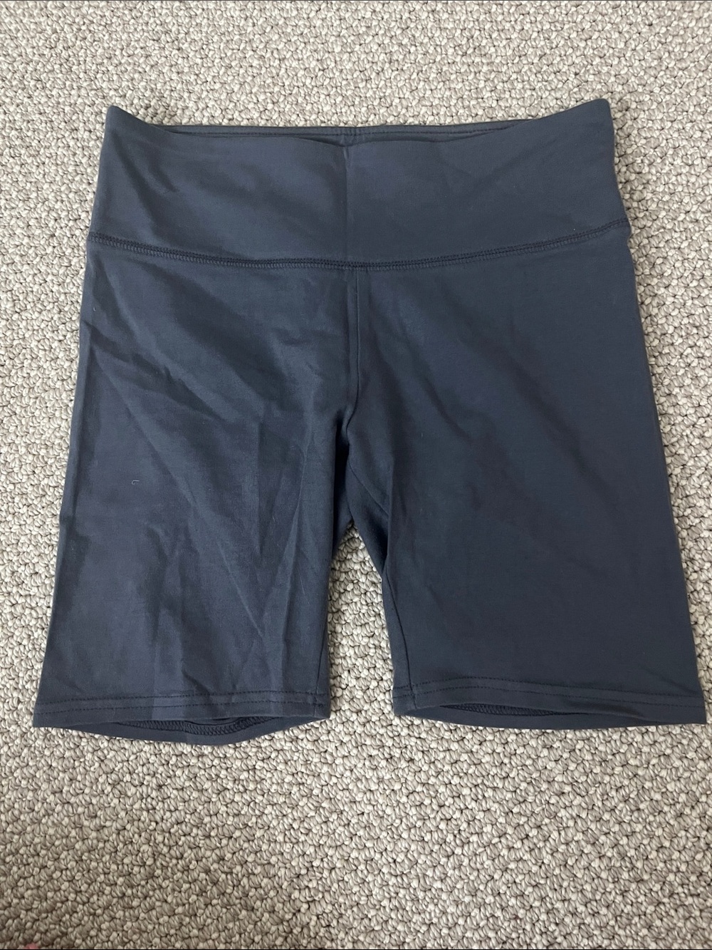 Authentic American Heritage Black High-Waist Bike Shorts